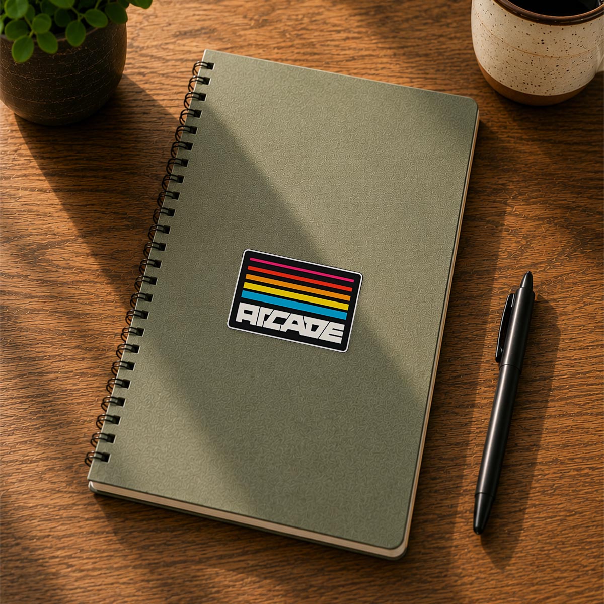 Arcade Rainbow Sticker