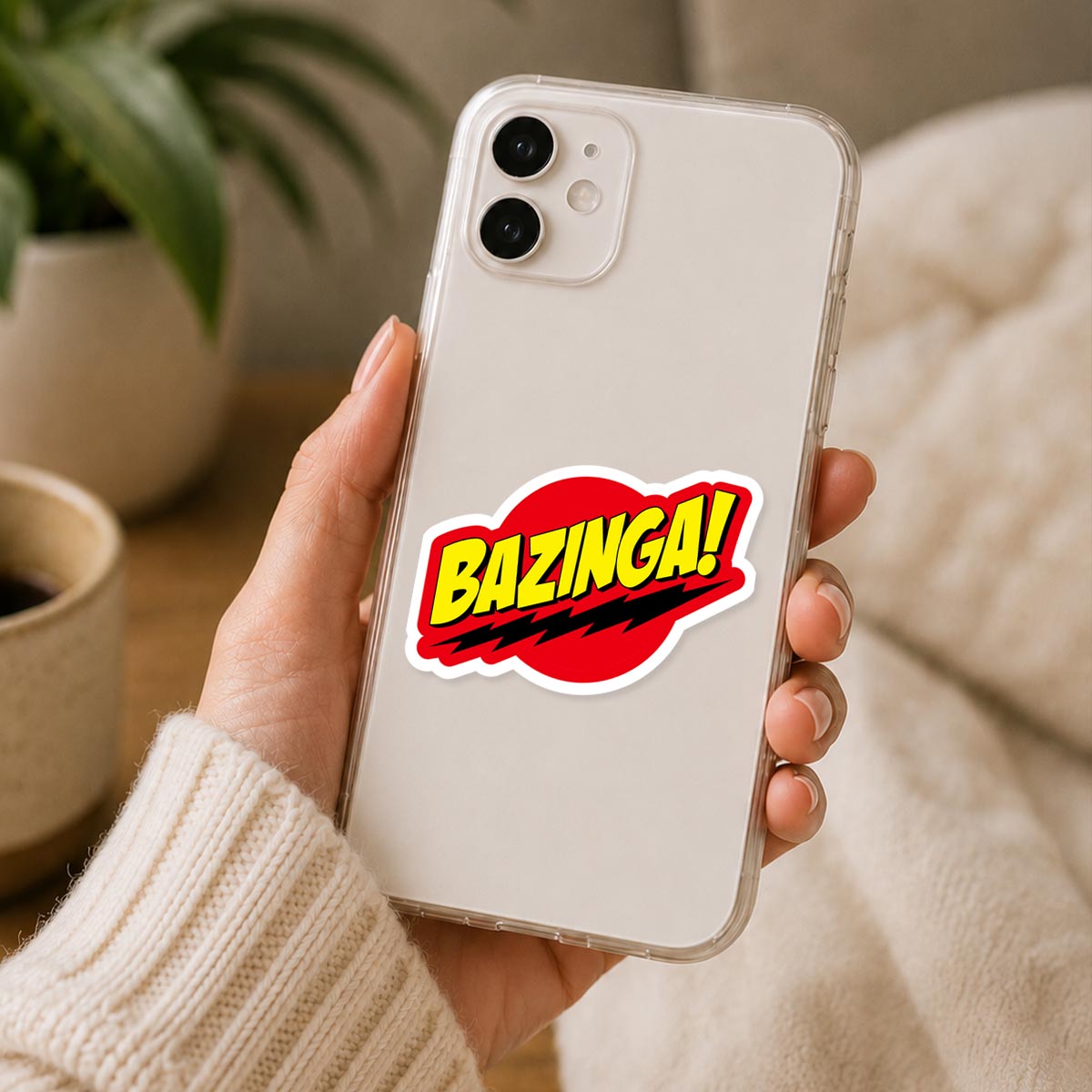 The Big Bang Theory Bazinga Sticker