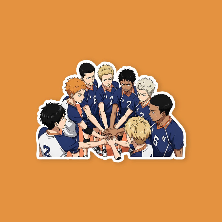 Haikyuu Karasuno Volleyball Team Sticker