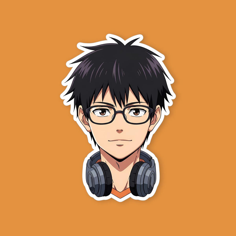 Haikyuu Kei Tsukishima Sticker