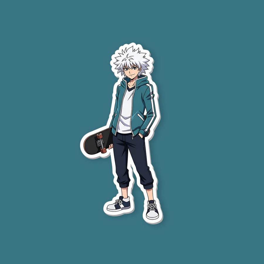 Hunter x Hunter Killua Zoldyck Skateboard Sticker