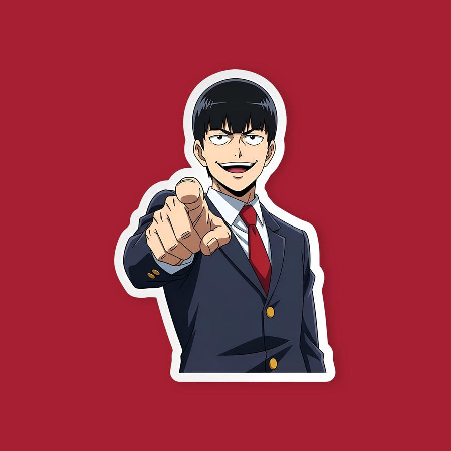 Mob Psycho 100 Arataka Sticker