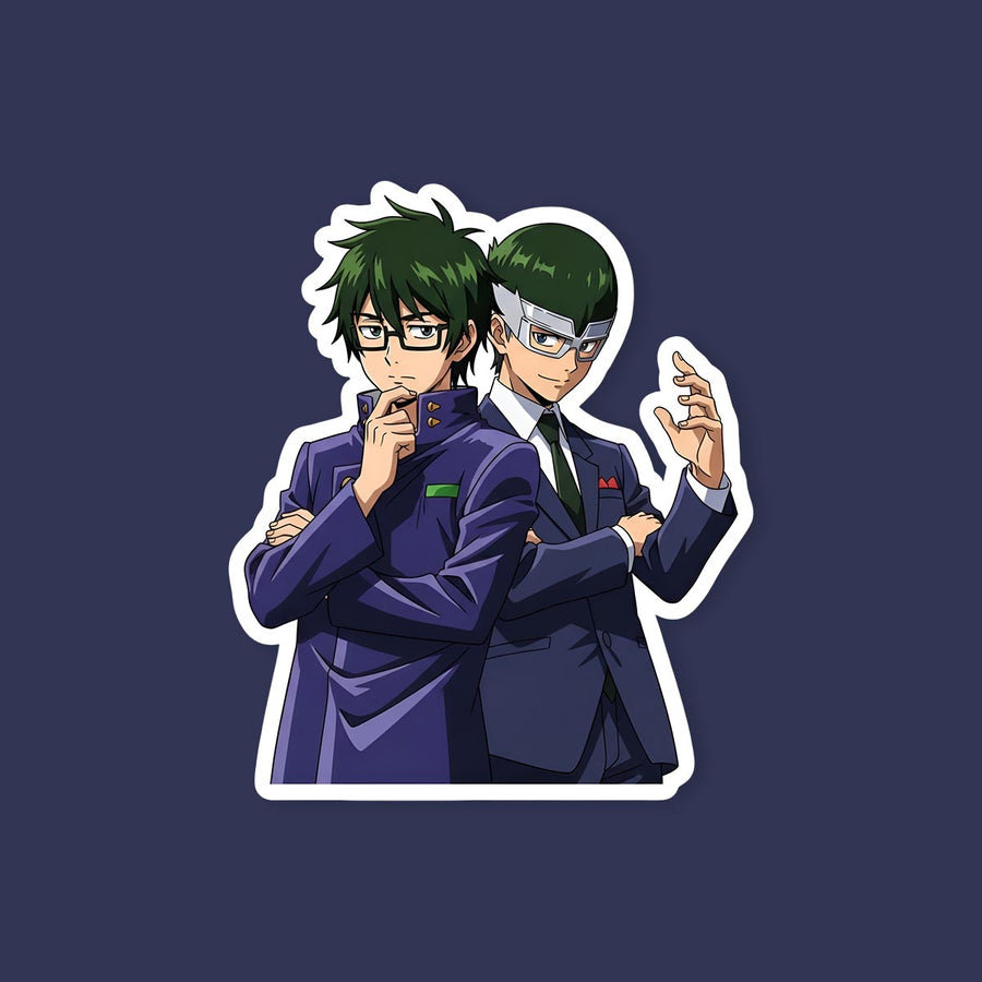 Mob Psycho 100 Mob & Reigen Sticker