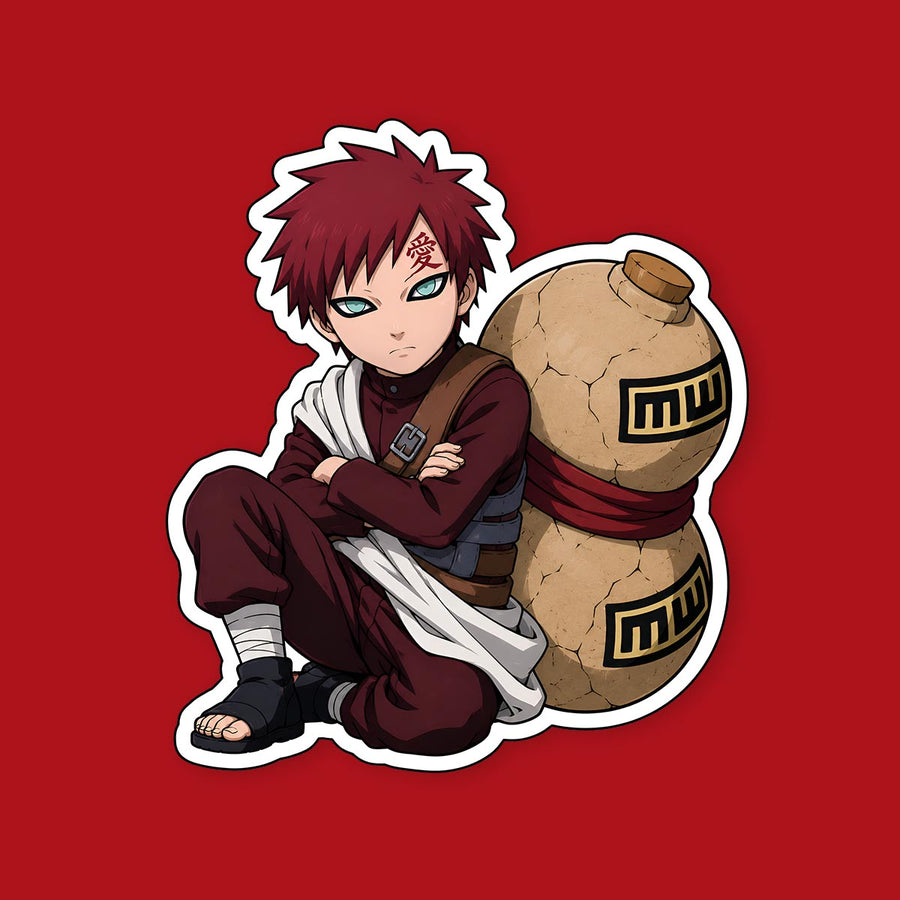 Naruto Gaara Sticker Sticker