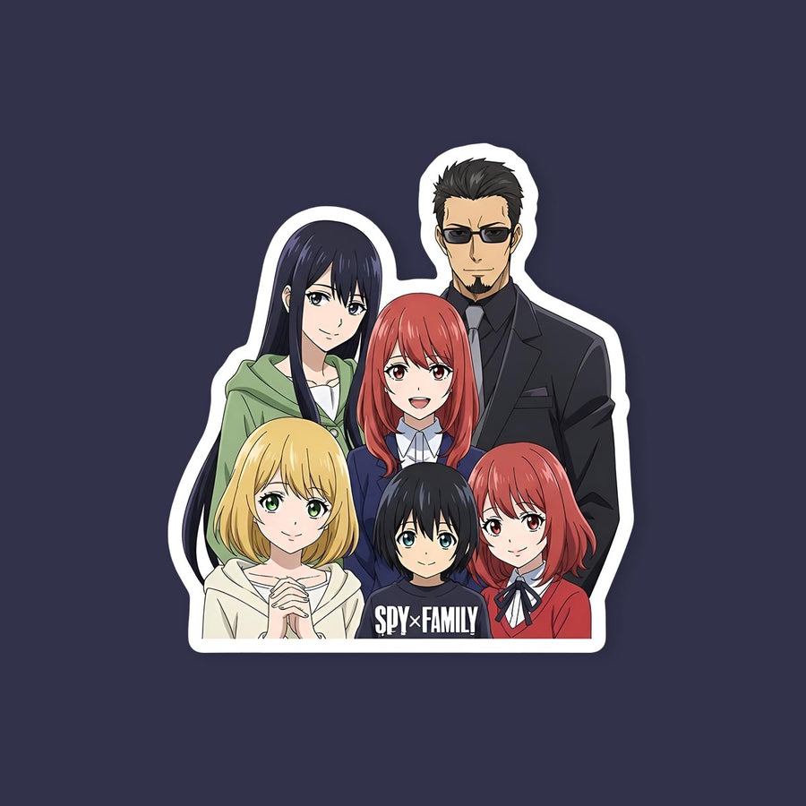 Spy X Family Group Family Sticker