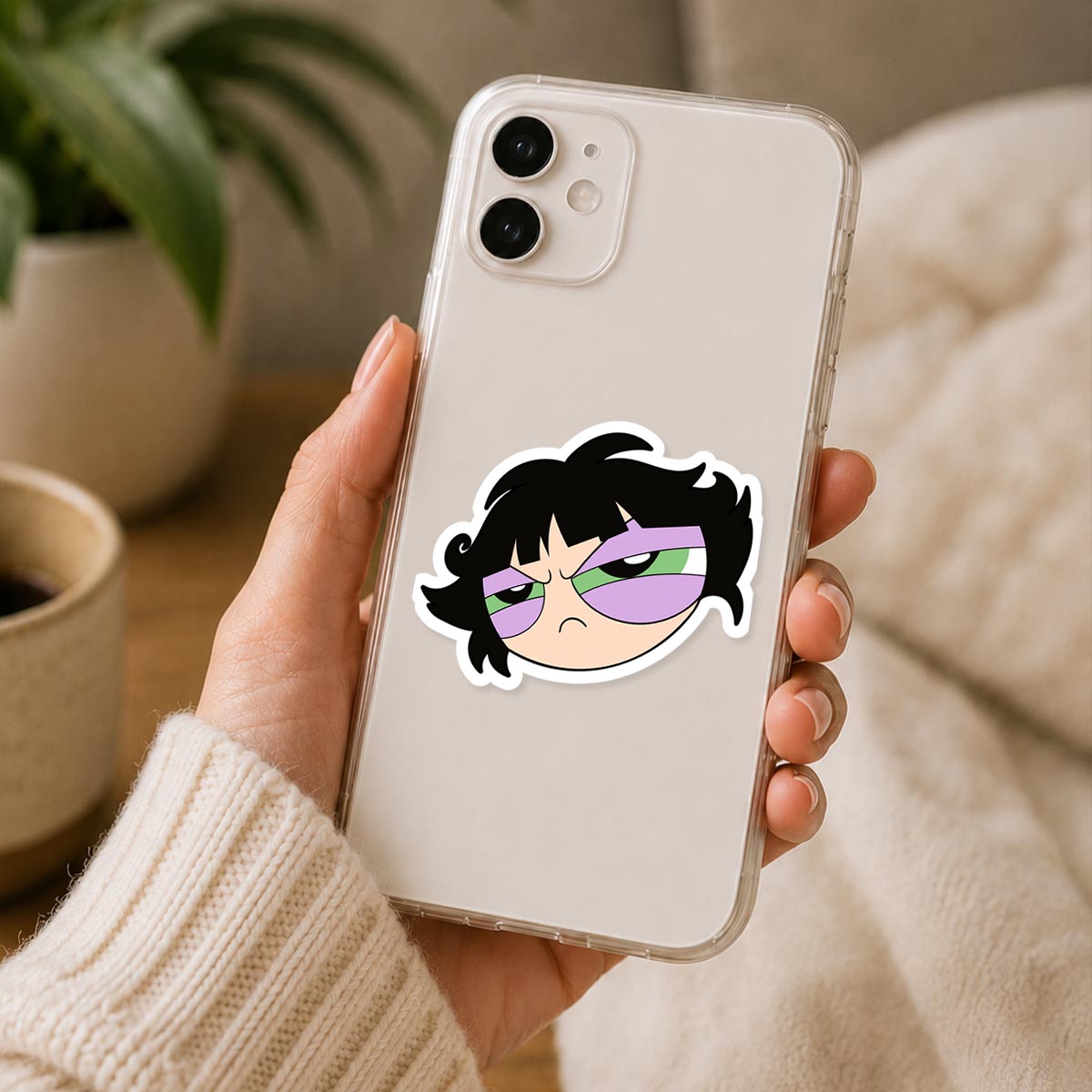 The Powerpuff Girls Tired Buttercup Sticker