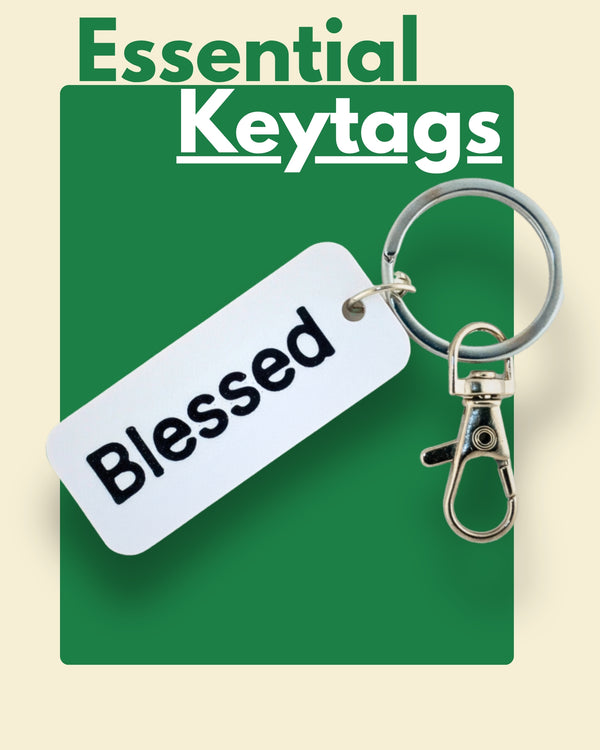 Blessed - Essential Keytag | Keychain | Bag Charm
