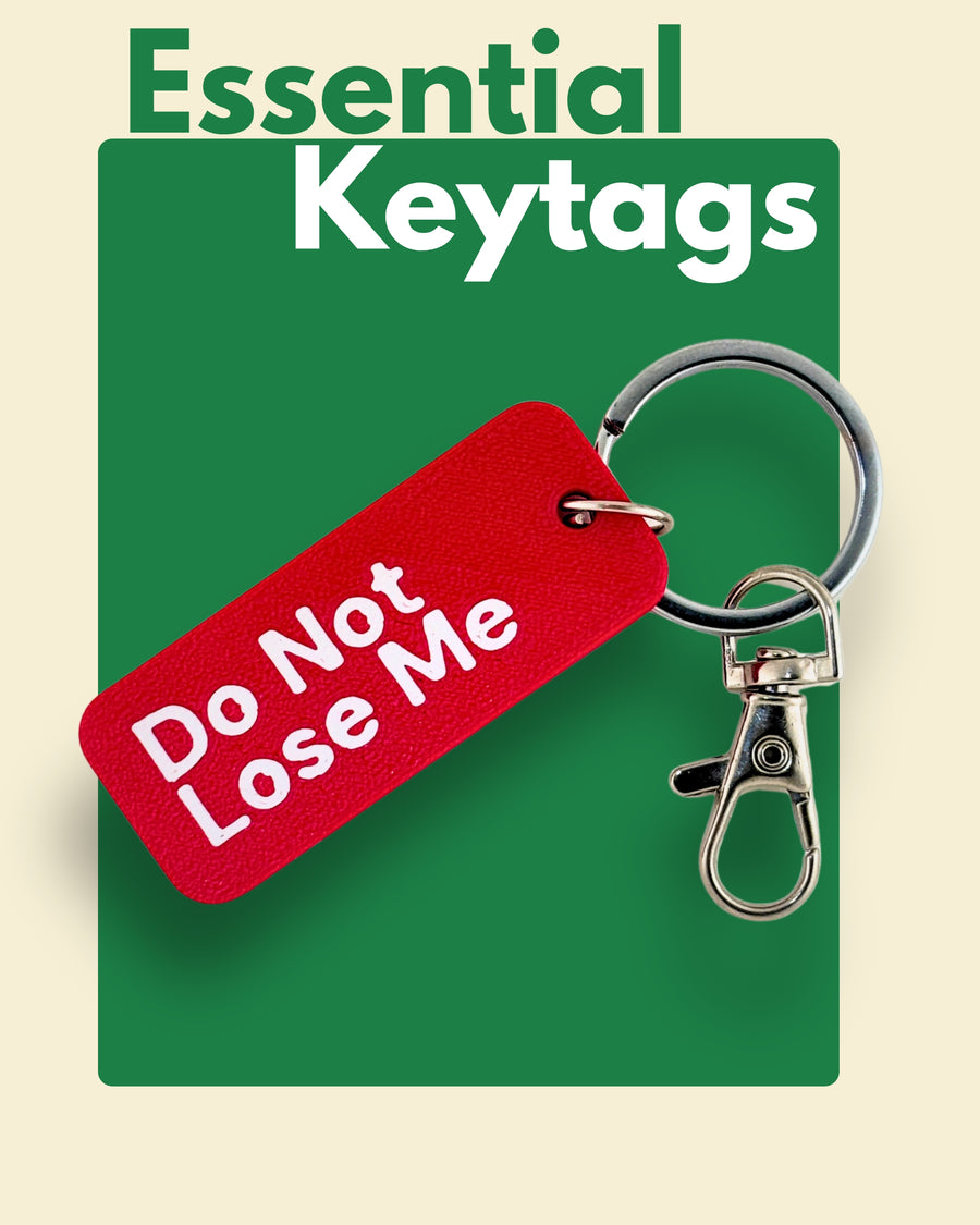 Do Not Lose Me - Essential Keytag | Keychain | Bag Charm