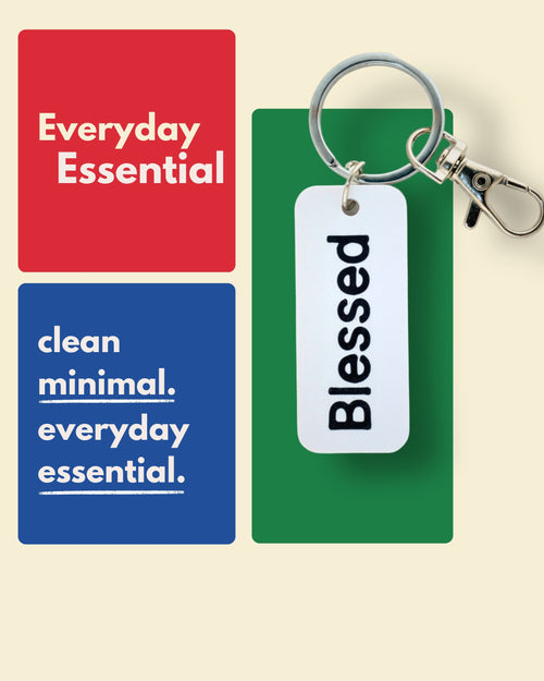 Blessed - Essential Keytag | Keychain | Bag Charm