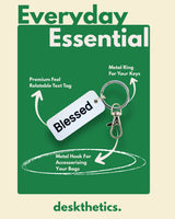 Blessed - Essential Keytag | Keychain | Bag Charm
