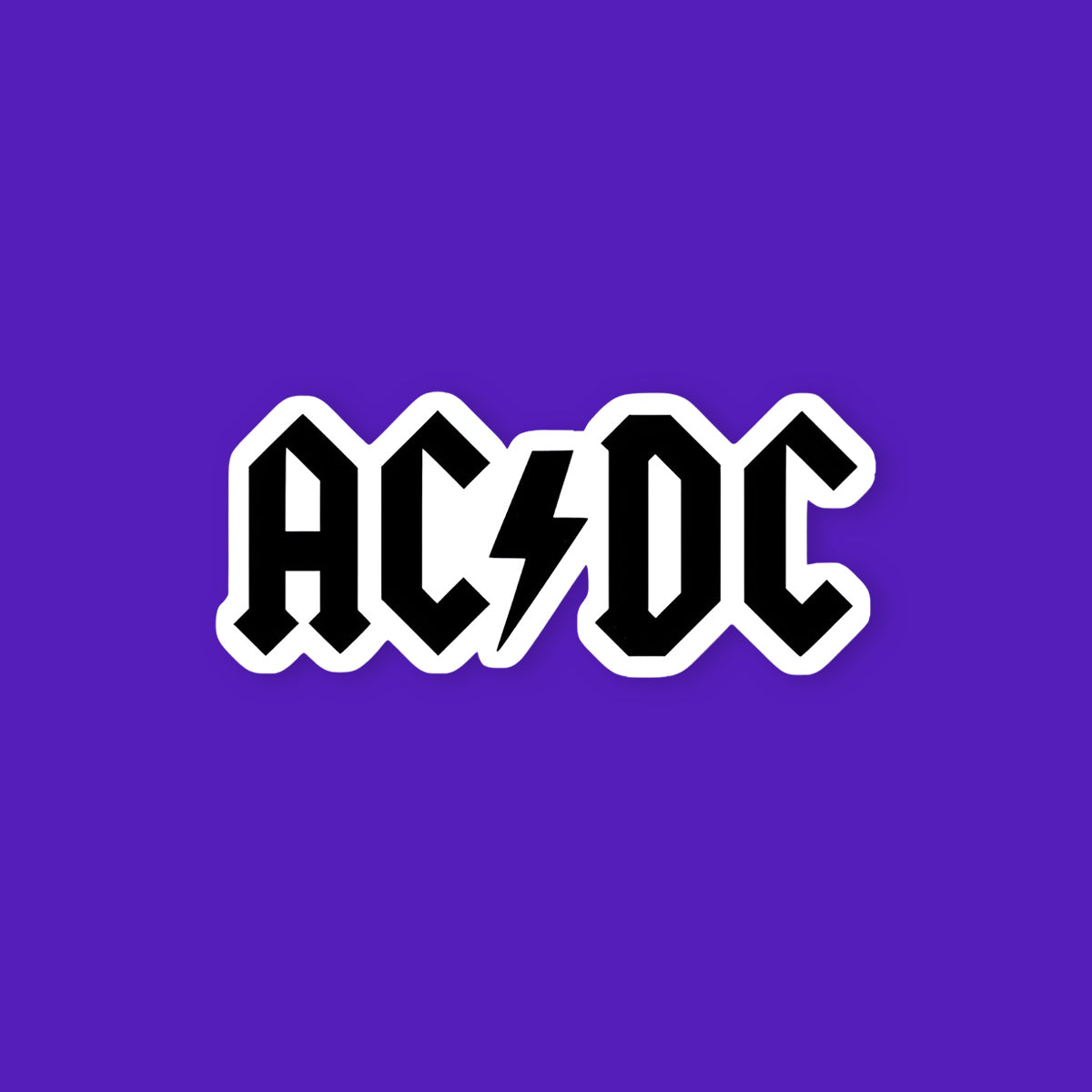 ACDC Logo Sticker