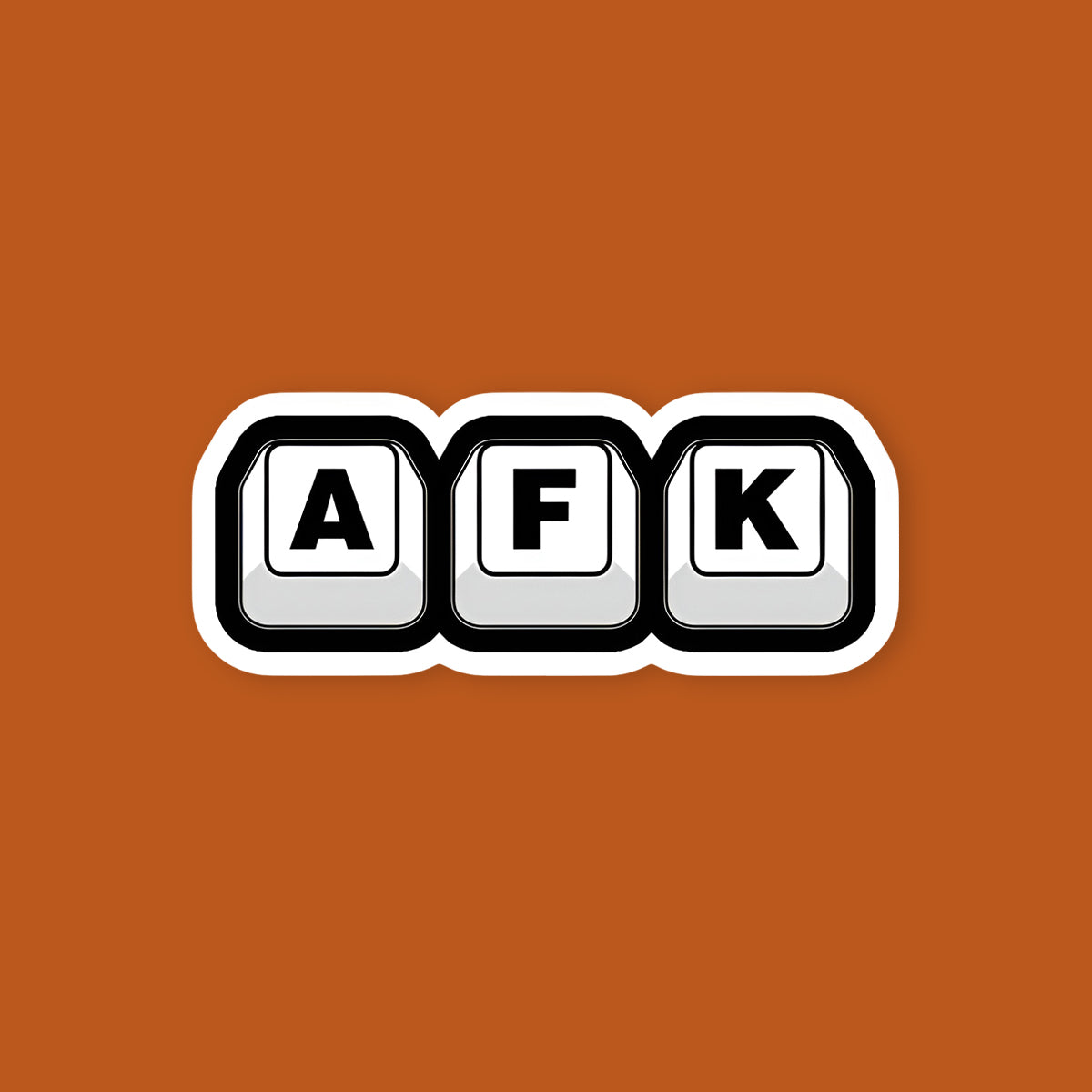 AFK Sticker