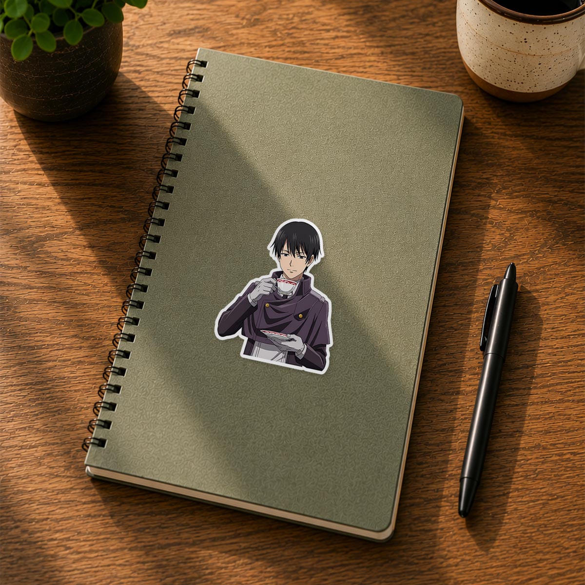 AOT Levi Ackerman Sticker
