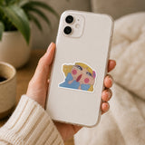 Anime Crying Girl Sticker