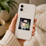 Anime Man Sunglasses Drink Sticker