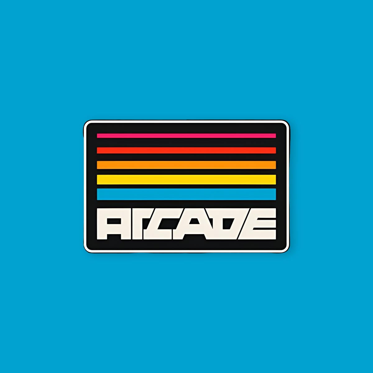 Arcade Rainbow Sticker