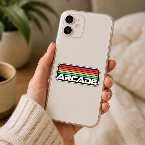 Arcade Rainbow Sticker Small