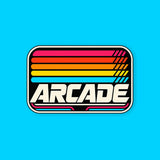 Arcade Rainbow Sticker Tall