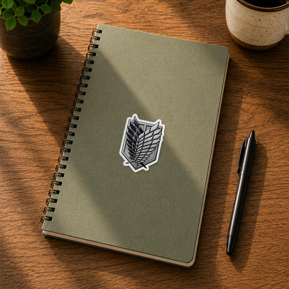 Attack On Titan Wings Sticker