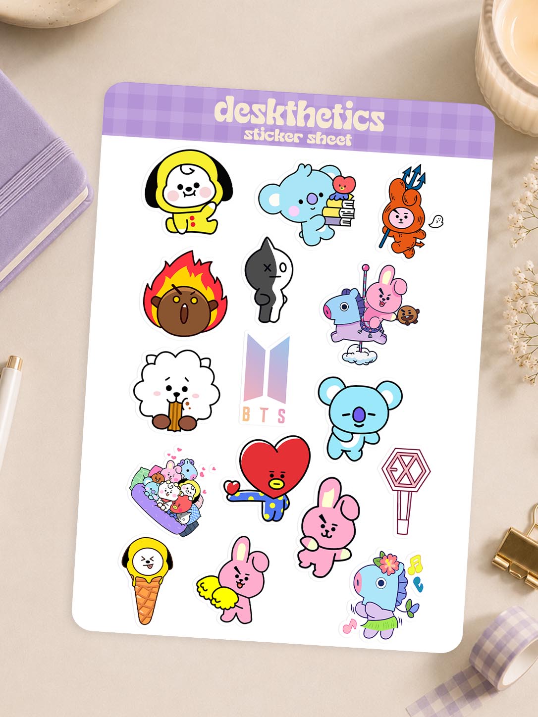 B21 Sticker Sheet