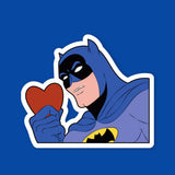 Batman Heart Sticker