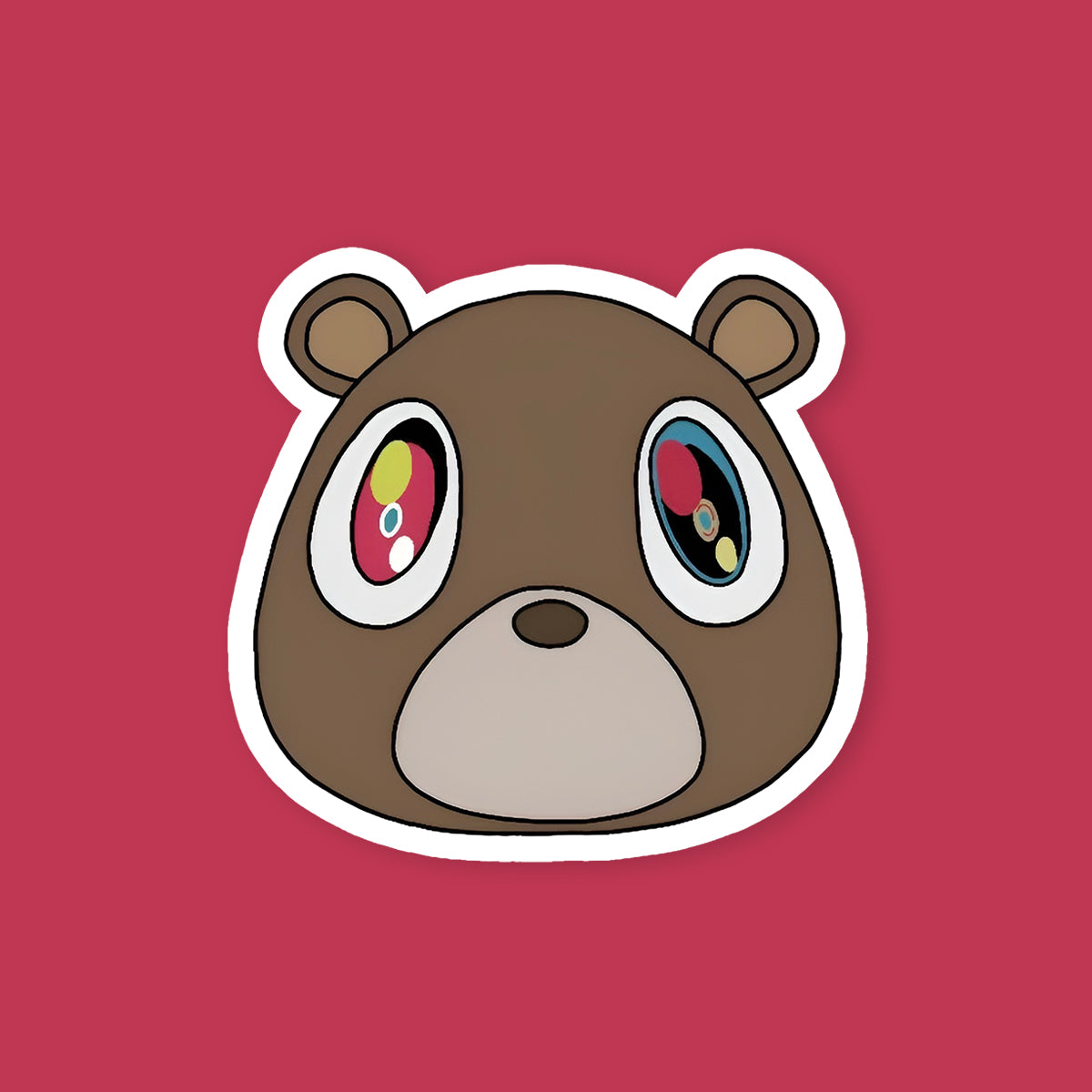 Kanye West Graduation Album Art Sticker