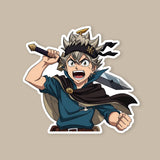 Black Clover Asta Sticker