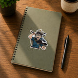 Black Clover Asta Sticker