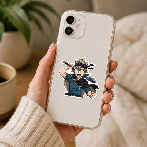 Black Clover Asta Sticker