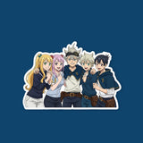 Black Clover Asta, Noelle & Yuno Sticker