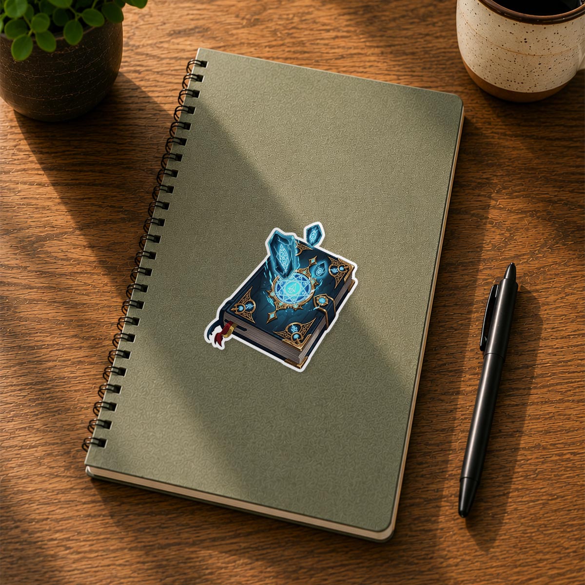Black Clover Magical Grimoire Book Sticker