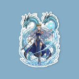 Black Clover Noelle Water Magic Sticker