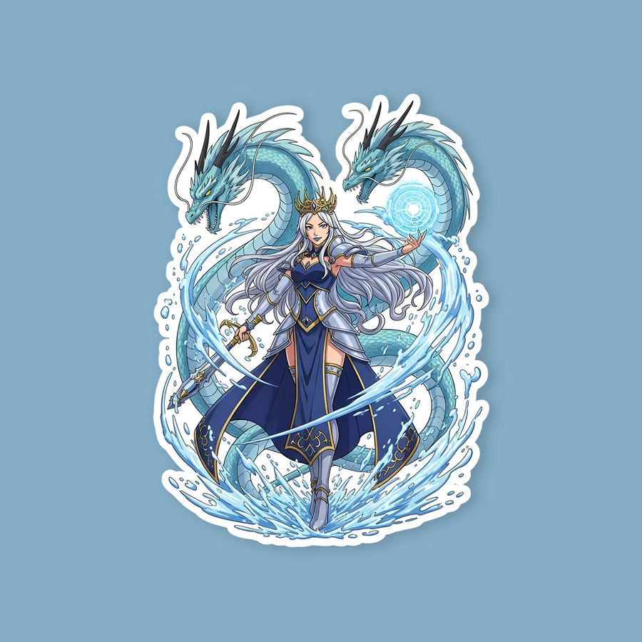 Black Clover Noelle Water Magic Sticker