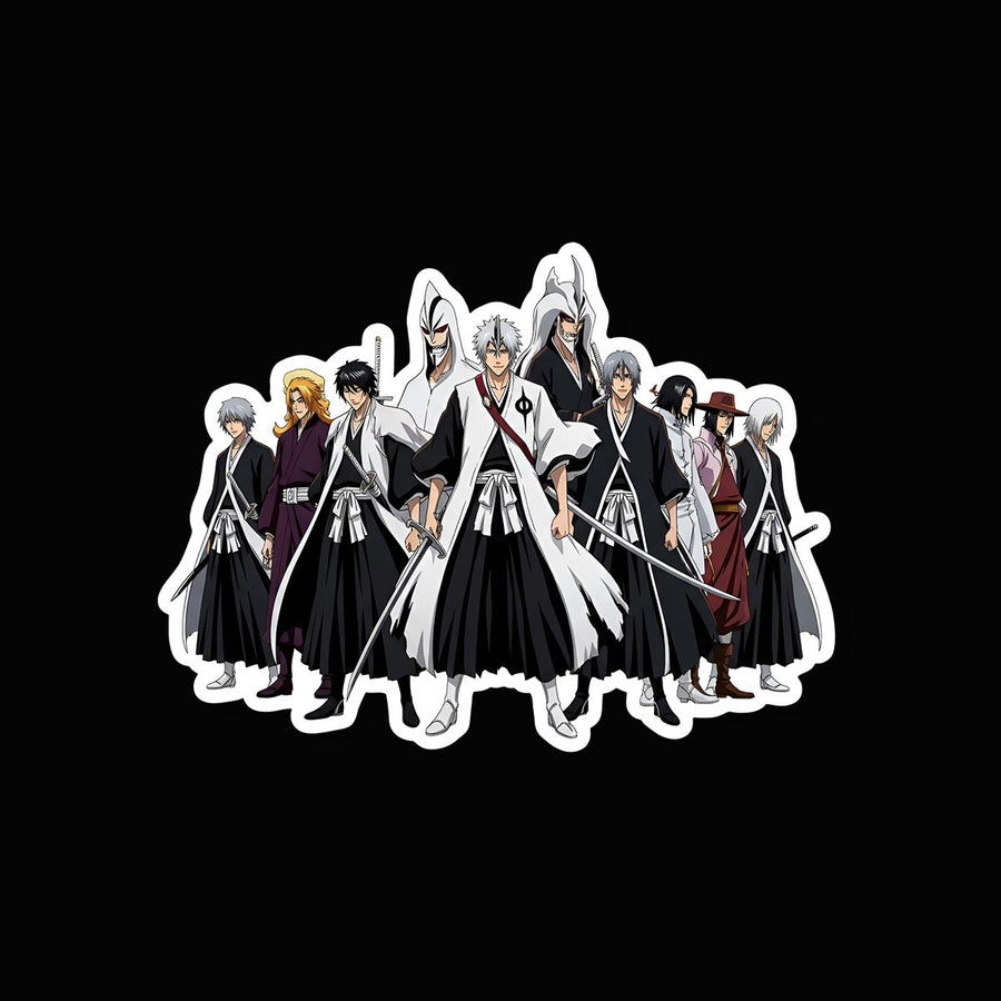 Bleach Gotei 13 Captains Sticker