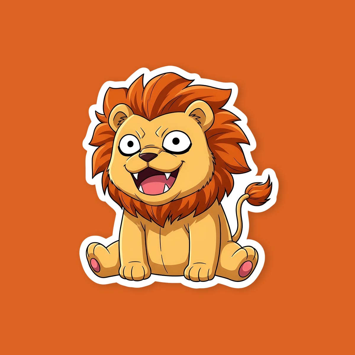 Bleach Kon Lion Sticker