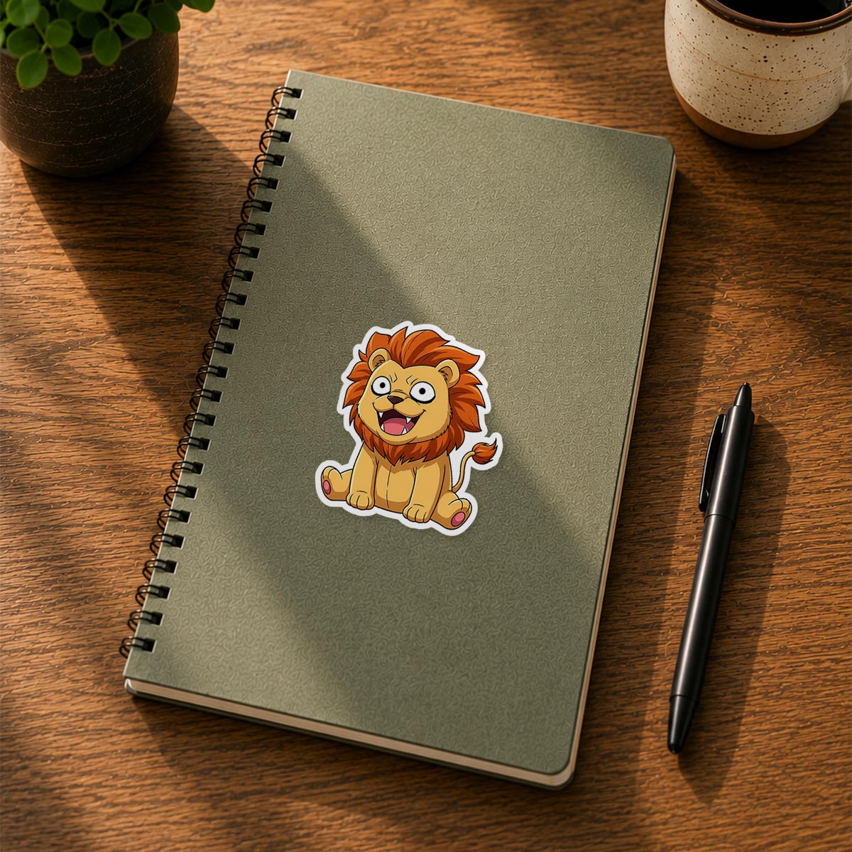 Bleach Kon Lion Sticker