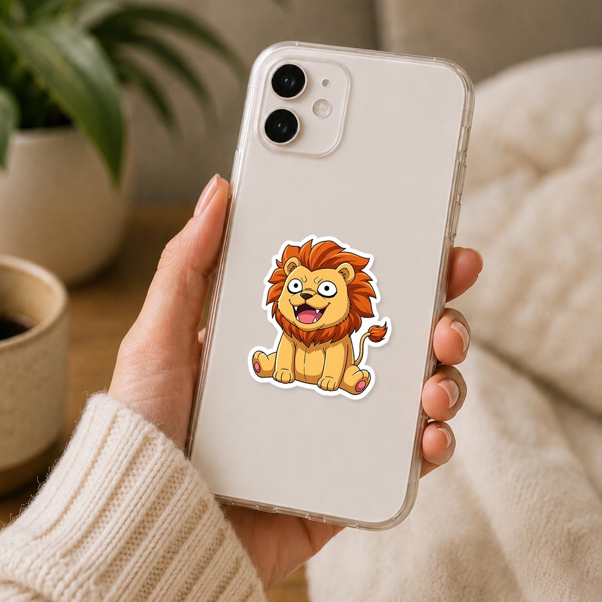 Bleach Kon Lion Sticker