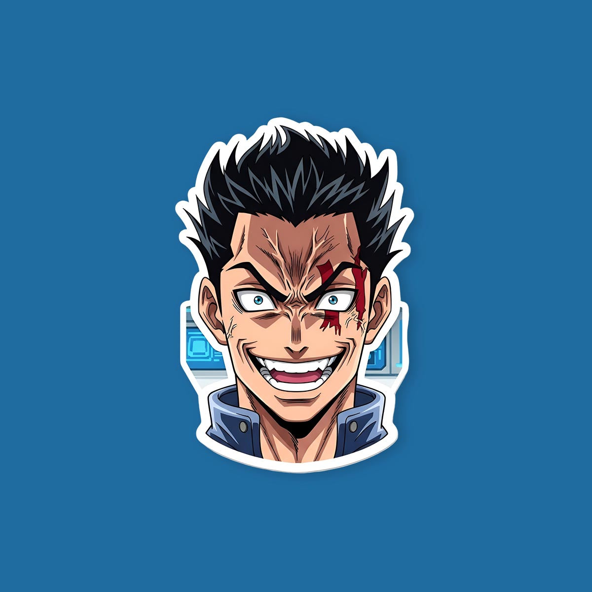 Blue Lock Ego Jinpachi Sticker