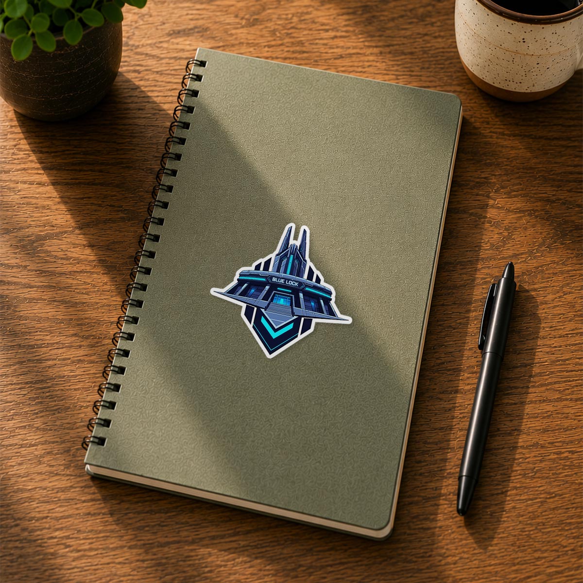 Blue Lock Logo Sticker