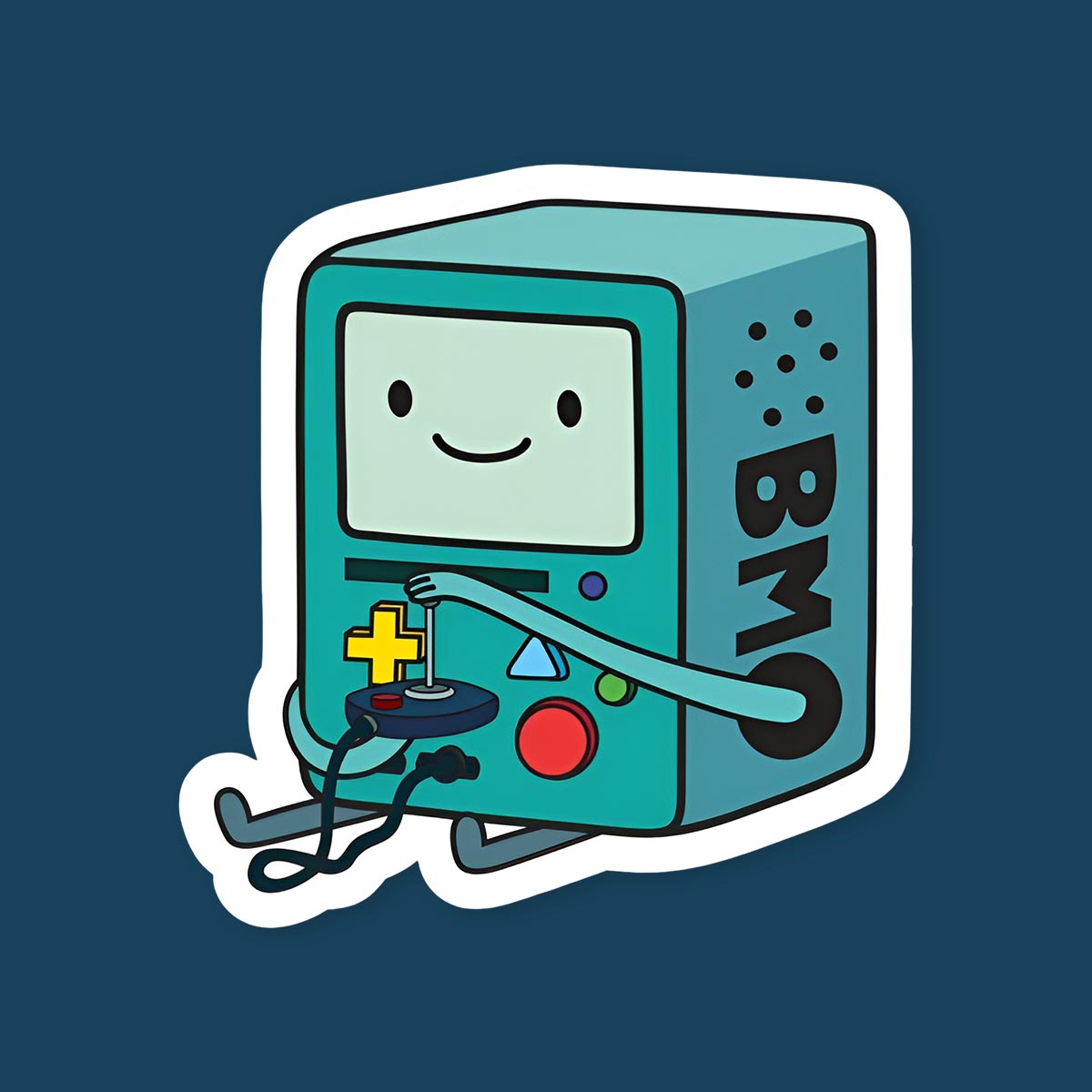 BMO Game Console Sticker