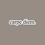 Carpe Diem Text Sticker