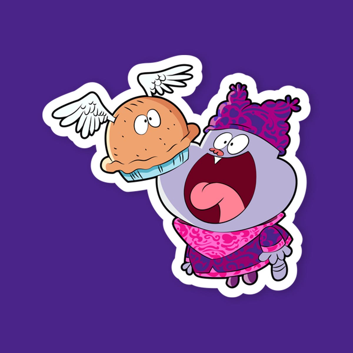 Chowder Muffin Sticker