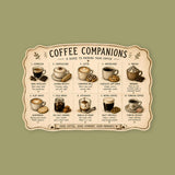 Coffee Companions Sticker