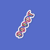 Colorful Dna Sticker