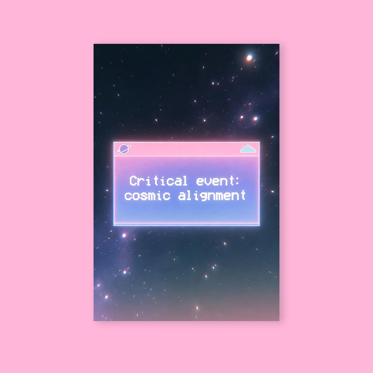 Cosmic Alignment Sticker