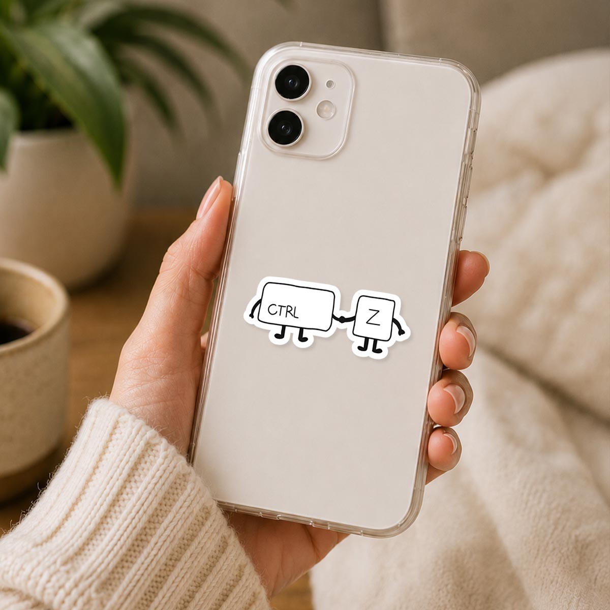 Ctrl Z Keyboard Friends Sticker