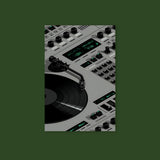 DJ Turntable Poster Sticker