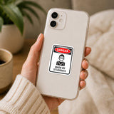 Danger Made By Students Sticker