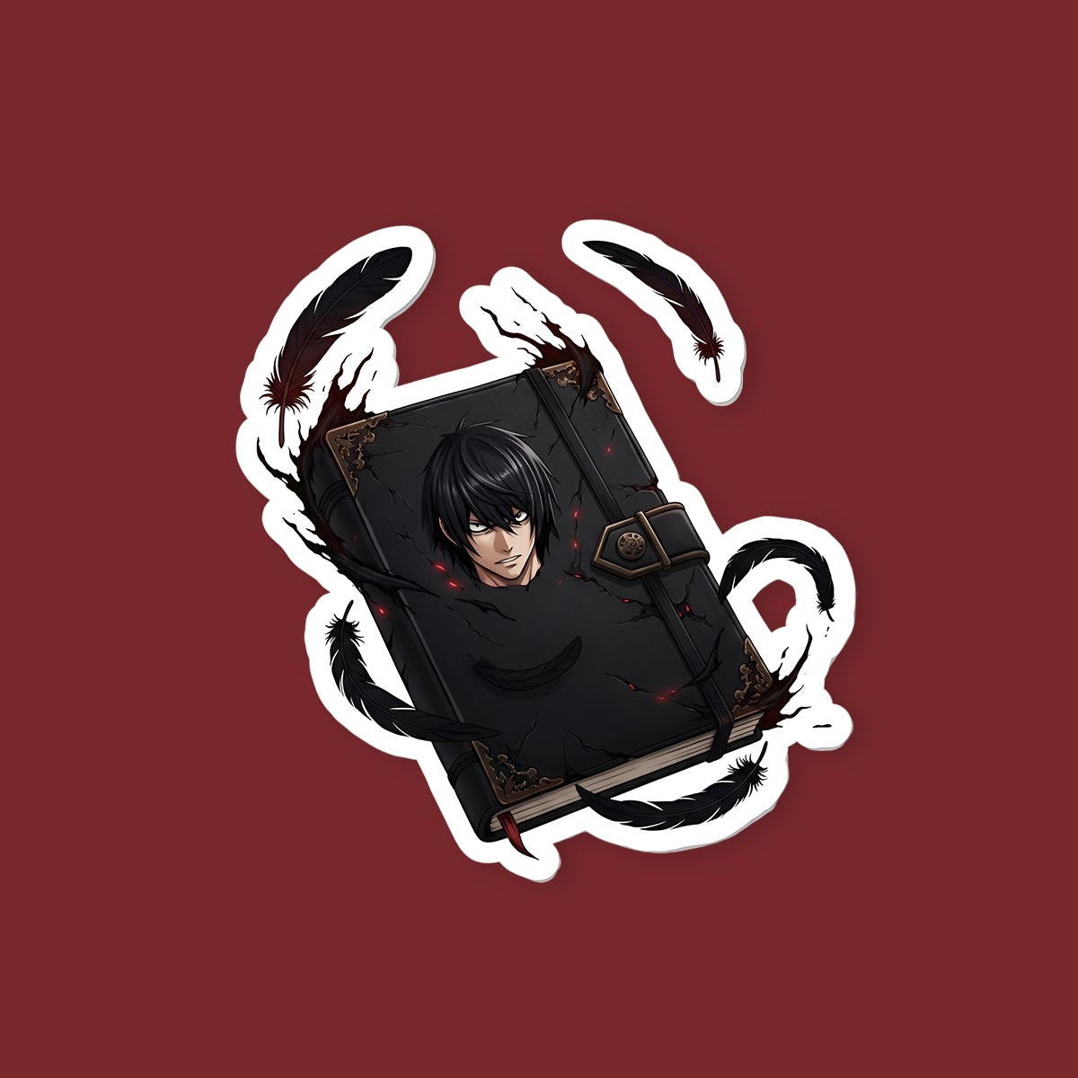 Death Note Notebook Sticker
