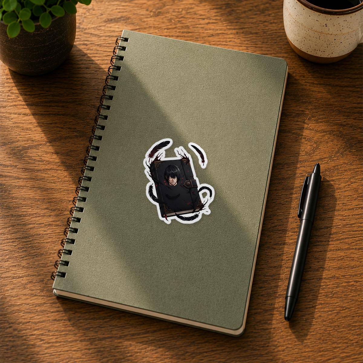 Death Note Notebook Sticker